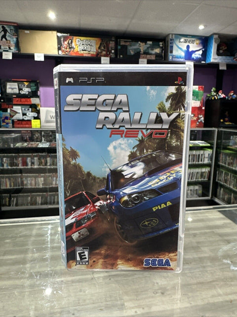 Sega Rally Revo (Sony PSP, 2007) Complete CIB Tested