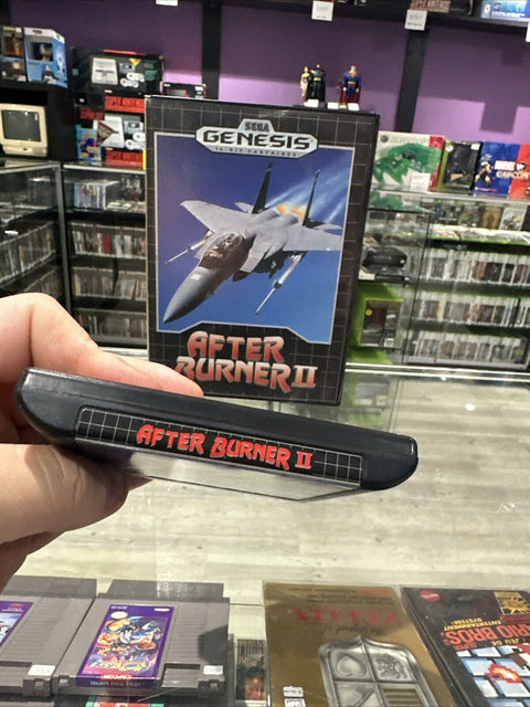 After Burner II (Sega Genesis, 1990) No Manual - Tested!