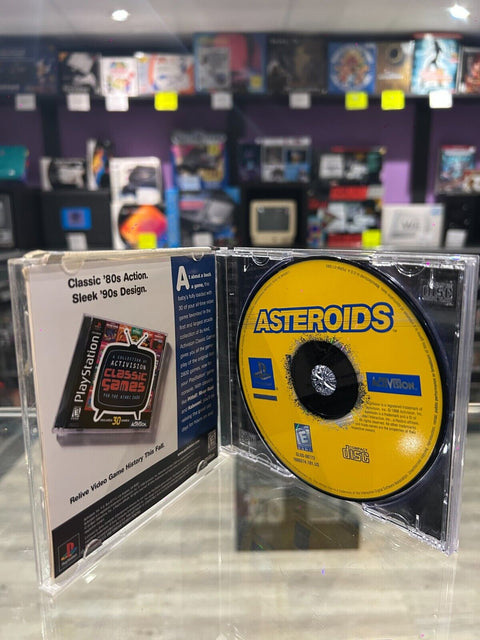 Asteroids (Sony PlayStation 1, 1998) PS1 CIB Complete Tested!