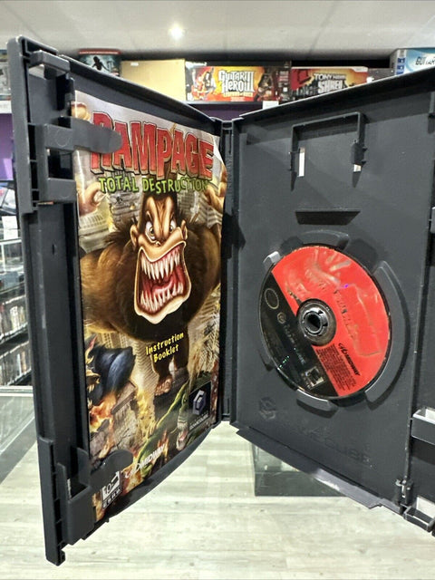 Rampage: Total Destruction (Nintendo GameCube, 2006) CIB Complete Tested!