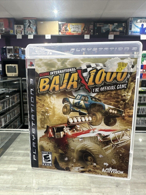 Score International Baja 1000 (Sony PlayStation 3, 2008) PS3 CIB Complete