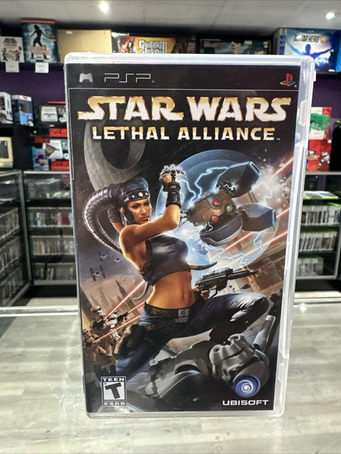 Star Wars: Lethal Alliance (Sony PSP, 2006) CIB Complete Tested!