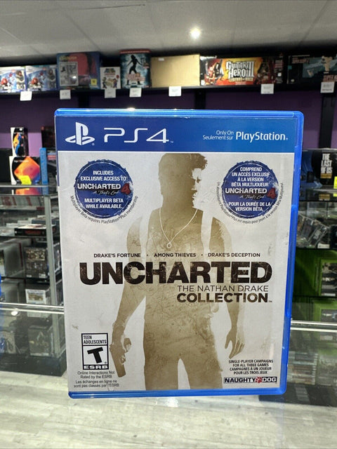 Uncharted: The Nathan Drake Collection (Sony PlayStation 4, 2015) PS4 Tested!