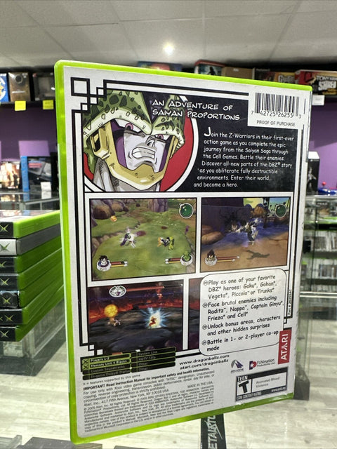 Dragon Ball Z: Sagas (Microsoft Original Xbox, 2005) Tested!