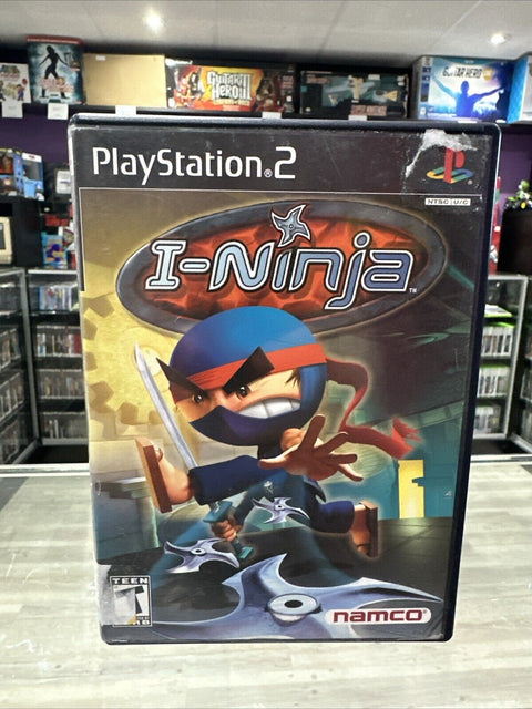 I-Ninja (Sony PlayStation 2, 2003) PS2 CIB Complete Tested!