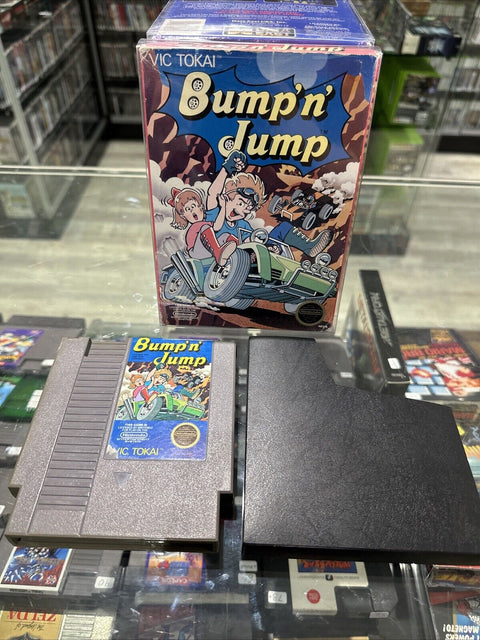 Bump 'n' Jump (Nintendo NES) In Box - Tested!