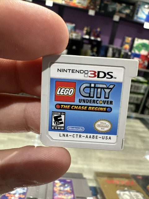 LEGO City Undercover: The Chase Begins (Nintendo 3DS, 2013) Tested!