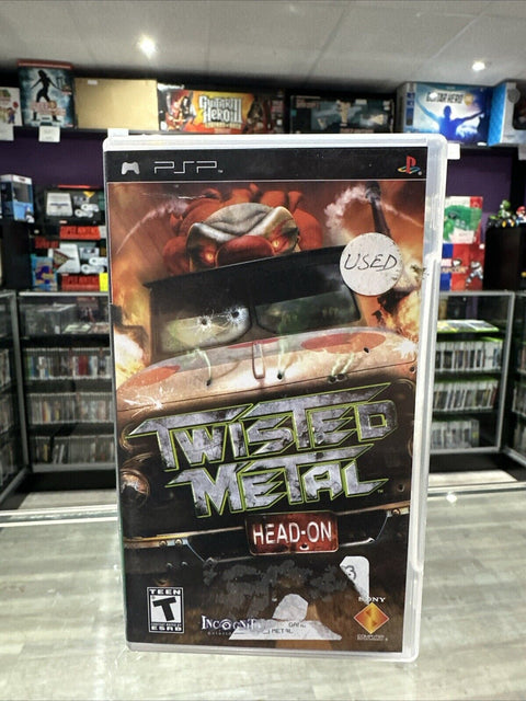 Twisted Metal: Head-On (Sony PSP, 2005) CIB Complete Tested!