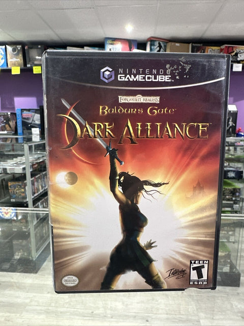 Baldur's Gate: Dark Alliance (Nintendo GameCube, 2002) CIB Complete Tested!