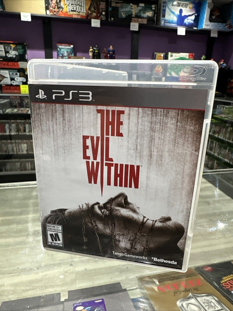 The Evil Within (Sony PlayStation 3, PS3) Complete w/ Slip Cover - Tested!