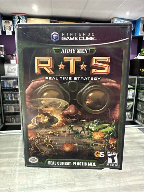 Army Men RTS (Nintendo GameCube, 2004) CIB Complete Tested!