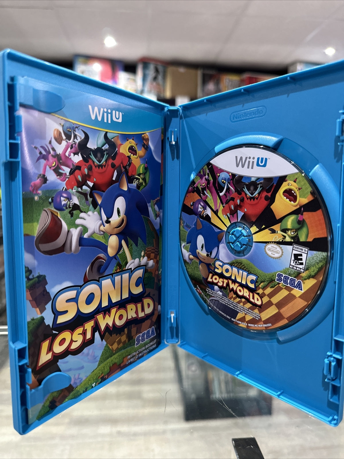 Sonic Lost World Deadly Six Edition (Nintendo Wii U, 2013