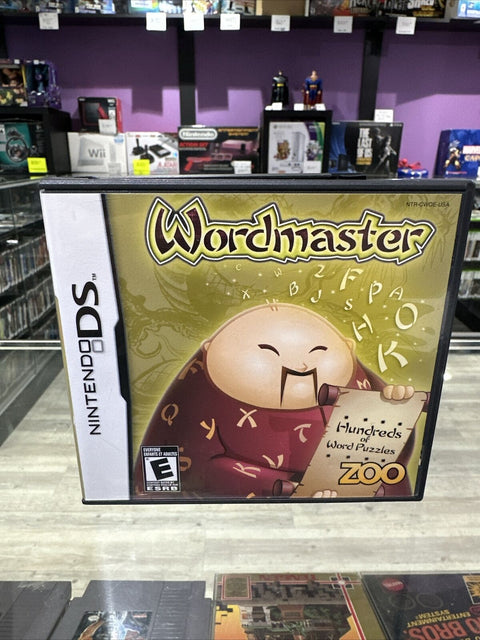 Wordmaster (Nintendo DS, 2008) CIB Complete Tested!