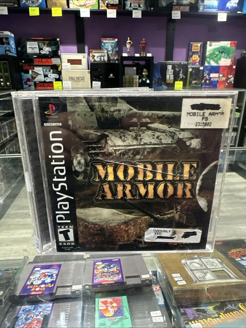 Mobile Armor (Sony PlayStation 1, 2002) PS1 CIB Complete Tested!