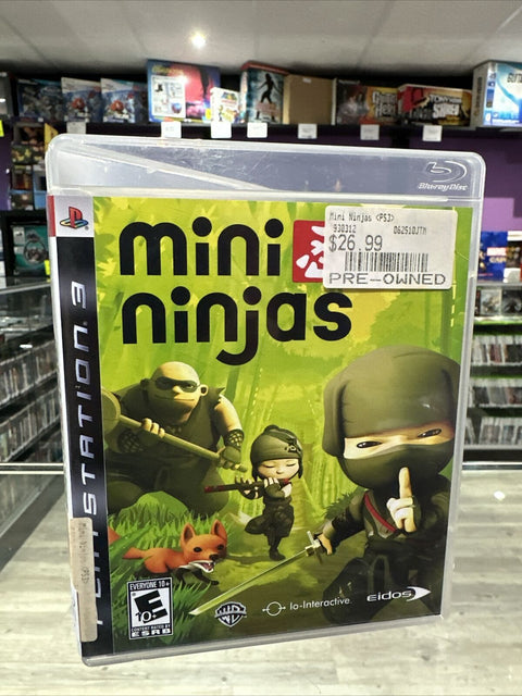 Mini Ninjas (Sony PlayStation 3, 2009) PS3 CIB Complete Tested!