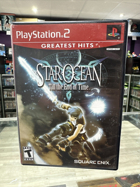 Star Ocean: Till the End of Time (Sony PlayStation 2, 2004) PS2 CIB Complete