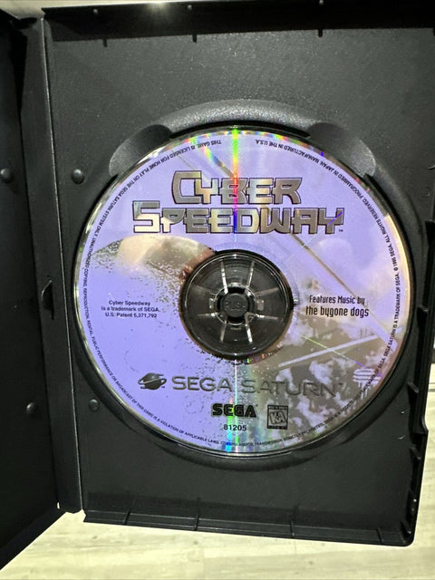 Cyber Speedway (Sega Saturn, 1995) Authentic Disc Only Tested!