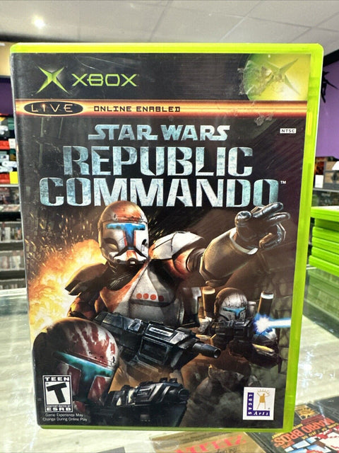 Star Wars: Republic Commando (Microsoft Xbox, 2005) CIB Complete Tested!