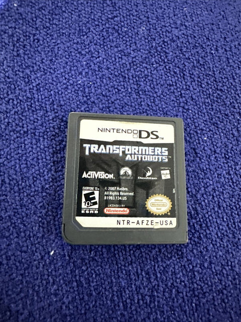 Transformers: Autobots (Nintendo DS, 2007) Tested