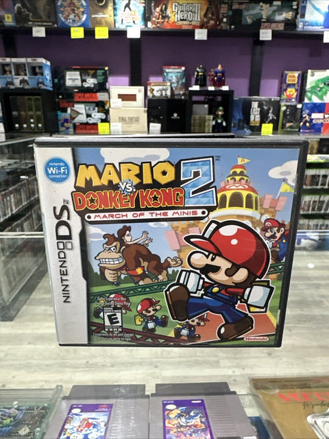 Mario vs. Donkey Kong 2: March of the Minis (Nintendo DS, 2006) Box / Case Only!