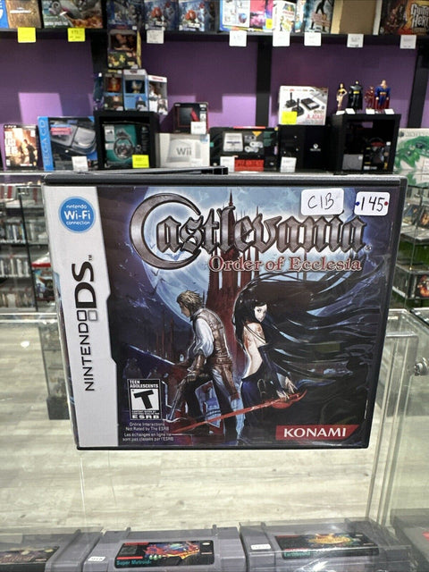 Castlevania: Order of Ecclesia (Nintendo DS, 2008) CIB Complete Tested!