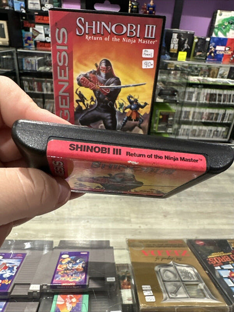 Shinobi III: Return of the Ninja Master (Sega Genesis, 1993) Tested!