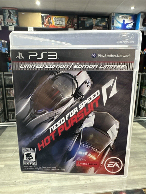 Need for Speed Hot Pursuit: Limited Edition (PlayStation 3 PS3, 2010) Complete