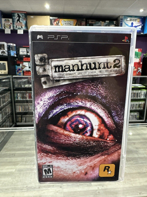 Manhunt 2 (Sony PSP, 2007) CIB Complete - Tested!