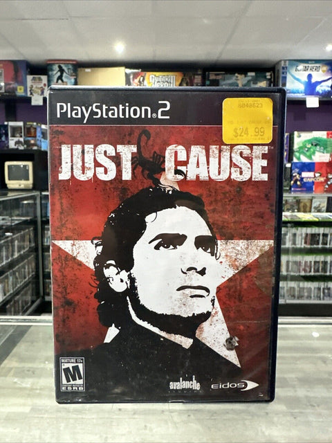 Just Cause (Sony PlayStation 2, 2006) PS2 CIB Complete Tested!