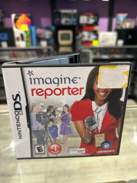 Imagine: Reporter (Nintendo DS, 2010) CIB Complete Tested!