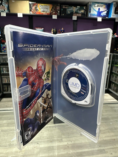 Spider-Man: Friend or Foe (Sony PSP, 2007) CIB Complete Tested