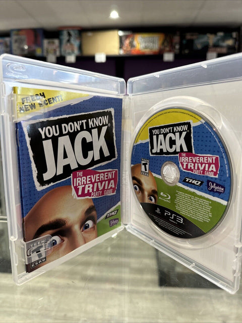 You Don't Know Jack (Sony PlayStation 3, 2011) PS3 - Complete CIB - TESTED !