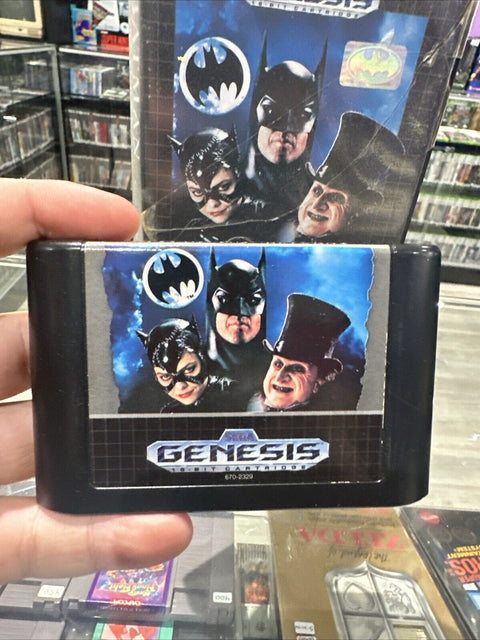 Batman Returns (Sega Genesis, 1992) No Manual - Tested!