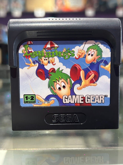 Lemmings (Sega Game Gear, 1992) GG Tested!