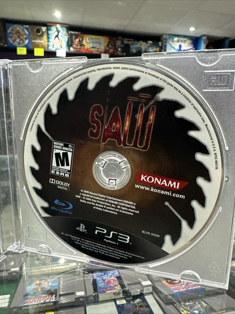 Saw (Sony PlayStation 3, 2009) PS3 Disc Only - Tested!