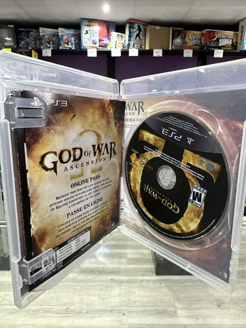 God of War: Ascension (Sony PlayStation 3, PS3 2012) CIB / Complete - Tested