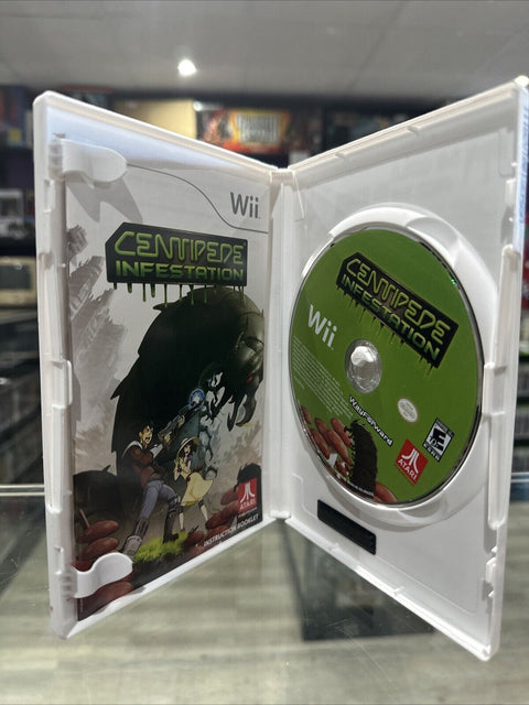 Centipede: Infestation (Nintendo Wii, 2011) CIB Complete Tested!
