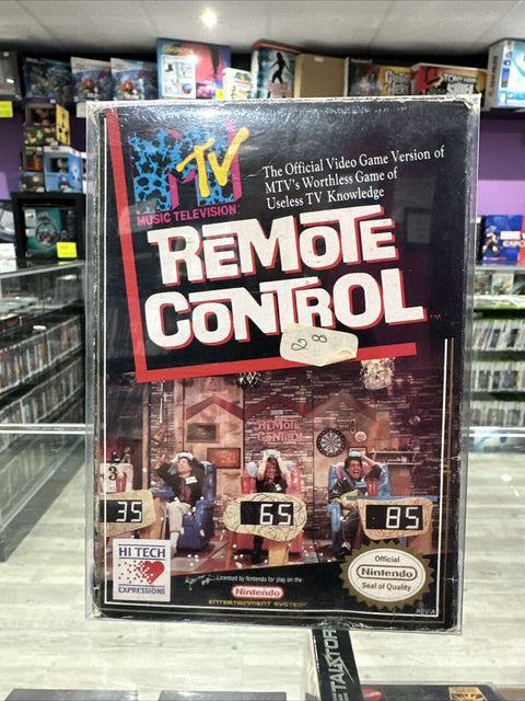 Remote Control (Nintendo Entertainment System, 1990) NES CIB Complete Tested!