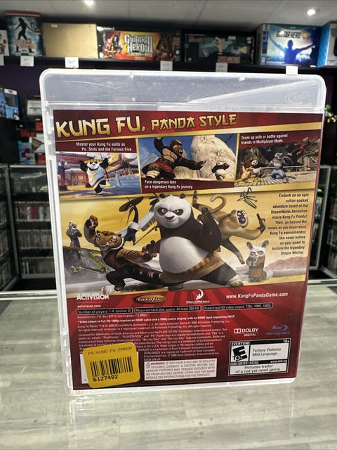 Kung Fu Panda (Sony PlayStation 3, 2008) PS3 CIB Complete Tested!