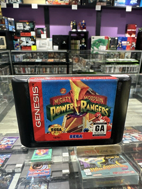 Mighty Morphin Power Rangers (Sega Genesis, 1994) Tested!