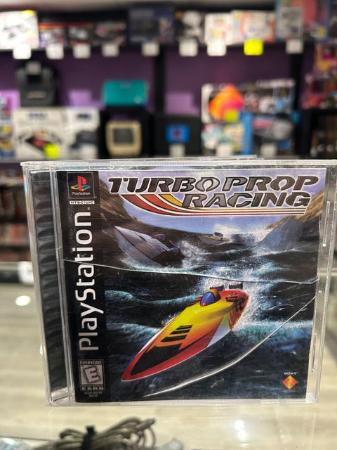 Turbo Prop Racing (Sony PlayStation 1, 1998) PS1 CIB Complete Tested!