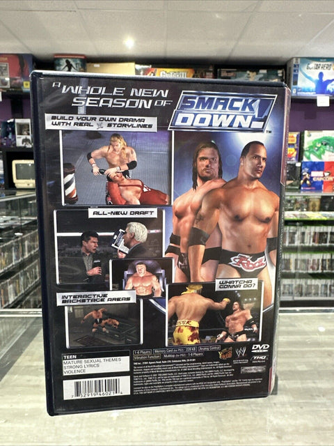 WWE SmackDown Shut Your Mouth (Sony PlayStation 2, 2002) PS2 Complete Tested!