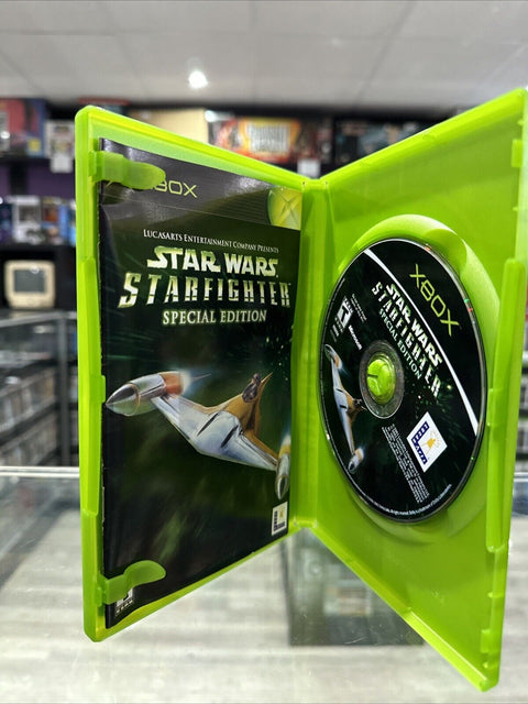 Star Wars: Starfighter Special Edition (Microsoft Xbox, 2001) Complete Tested
