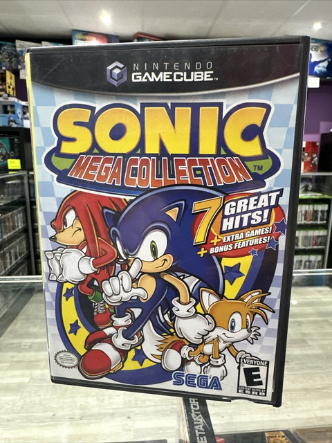 Sonic Mega Collection (GameCube, 2002) CIB Complete Tested!