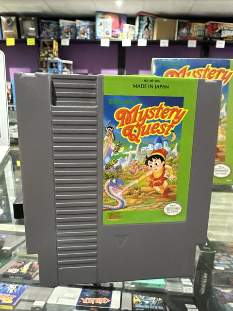 Mystery Quest (Nintendo Entertainment System, 1989) NES In Box - Tested!