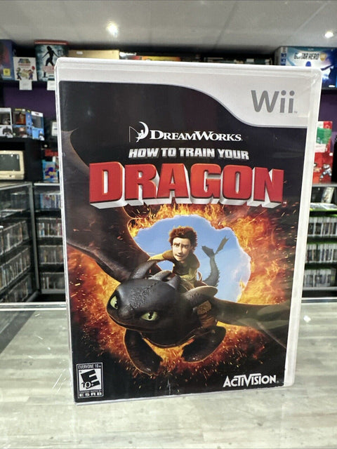 How to Train Your Dragon (Nintendo Wii, 2010) Complete CIB Tested!