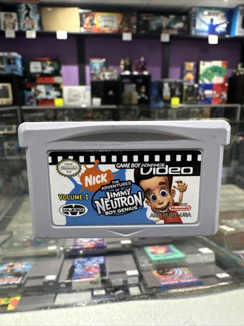 Game Boy Advance Video: The Adventures of Jimmy Neutron, Boy Genius, Vol. 1 GBA