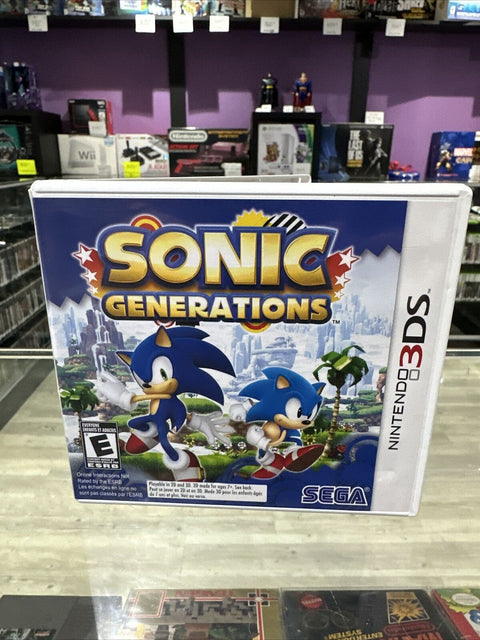 Sonic Generations (Nintendo 3DS, 2011) CIB Complete Tested!