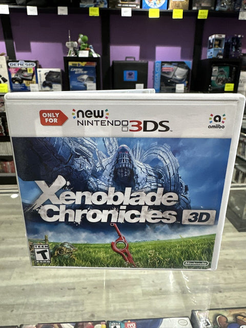 Xenoblade Chronicles 3D (Nintendo 3DS, 2015) Tested!