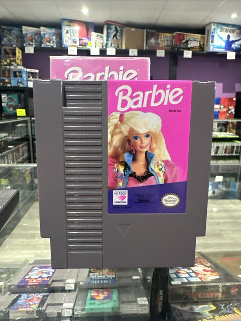 Barbie (Nintendo Entertainment System, 1991) NES CIB Complete Tested!